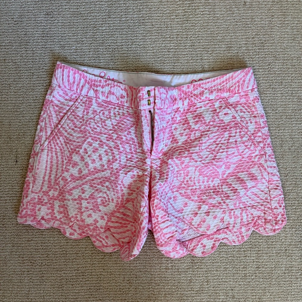 Lilly Pulitzer shorts.